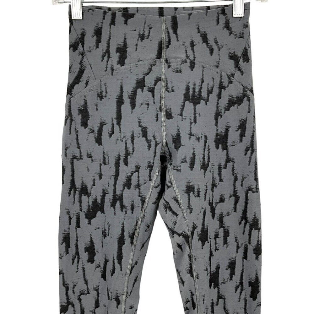 Lululemon InStill High Rise Tight 25" ThreeD Camo Jacquard Asphalt Grey Black 4 - Picture 2 of 8